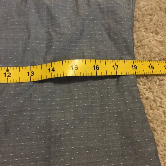 Tom Tailor Grey and White Dot Texture Cotton Button Down Dress Shirt - Picture 11 of 14